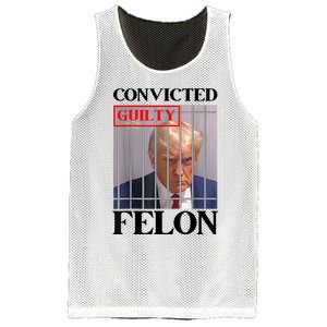 Convicted Felon Donald Trump Guilty Lock Him Up Trump Prison Mesh Reversible Basketball Jersey Tank