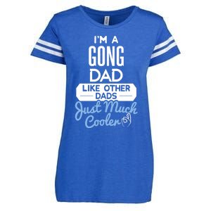 Cool Fathers Day Design Gong Dad Cute Gift Enza Ladies Jersey Football T-Shirt