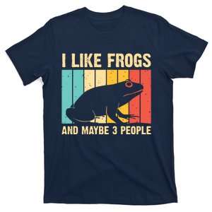 Cute Frog Design For Toad Lover Amphibian Animals T-Shirt