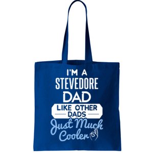 Cool Fathers Day Design Stevedore Dad Gift Tote Bag