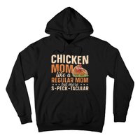 Chicken Farming Design for a Chicken Mom Hoodie