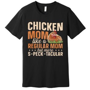 Chicken Farming Design for a Chicken Mom Premium T-Shirt