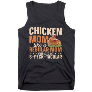 Chicken Farming Design for a Chicken Mom Tank Top