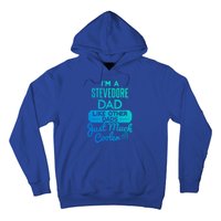 Cool Fathers Day Design Stevedore Dad Gift Hoodie