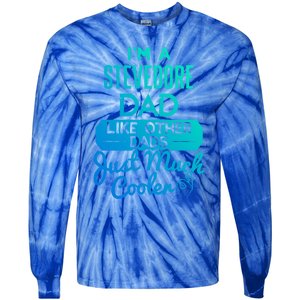 Cool Fathers Day Design Stevedore Dad Gift Tie-Dye Long Sleeve Shirt