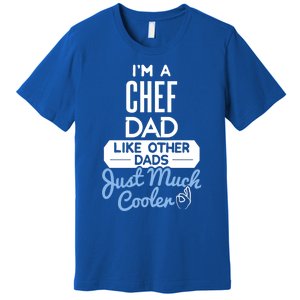 Cool Fathers Day Design Chef Dad Great Gift Premium T-Shirt