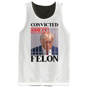 Convicted Felon Donald Trump Guilty Lock Him Up Trump Prison Mesh Reversible Basketball Jersey Tank