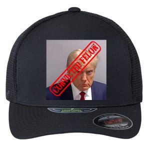 Convicted Felon Donald Trump Flexfit Unipanel Trucker Cap