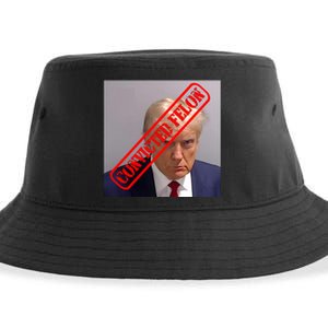 Convicted Felon Donald Trump Sustainable Bucket Hat