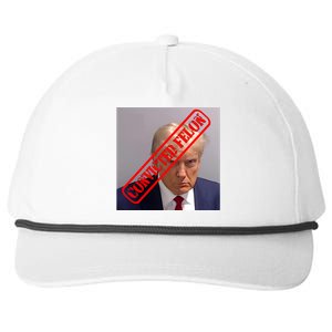 Convicted Felon Donald Trump Snapback Five-Panel Rope Hat