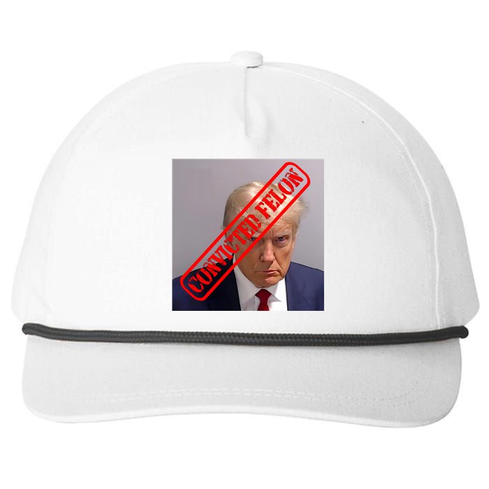 Convicted Felon Donald Trump Snapback Five-Panel Rope Hat