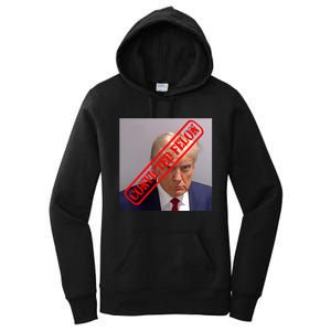 Convicted Felon Donald Trump Women's Pullover Hoodie