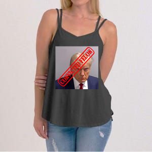 Convicted Felon Donald Trump Women's Strappy Tank