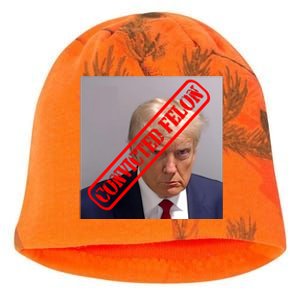 Convicted Felon Donald Trump Kati - Camo Knit Beanie