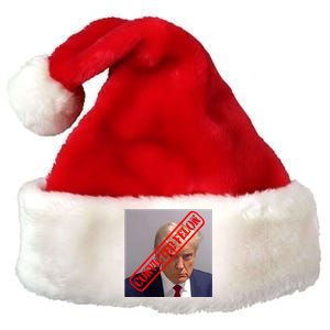 Convicted Felon Donald Trump Premium Christmas Santa Hat