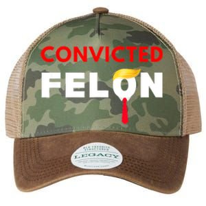 Convicted Felon Donald Trump Guilty Lock Him Up Trump Prison Legacy Tie Dye Trucker Hat