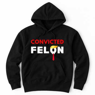 Convicted Felon Donald Trump Guilty Lock Him Up Trump Prison Hoodie