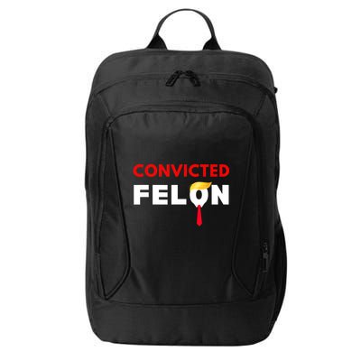 Convicted Felon Donald Trump Guilty Lock Him Up Trump Prison City Backpack