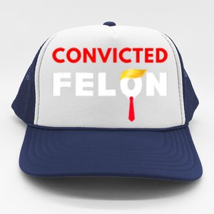 Convicted Felon Donald Trump Guilty Lock Him Up Trump Prison Trucker Hat