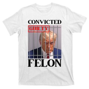 Convicted Felon Donald Trump Guilty Lock Him Up Trump T-Shirt