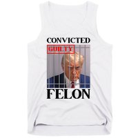 Convicted Felon Donald Trump Guilty Lock Him Up Trump Tank Top