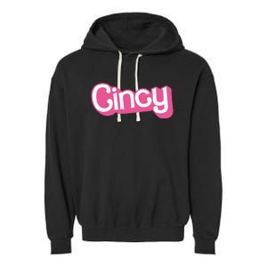 Cincy Fashion Doll Parody Garment-Dyed Fleece Hoodie