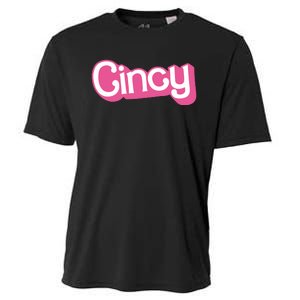 Cincy Fashion Doll Parody Cooling Performance Crew T-Shirt