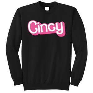 Cincy Fashion Doll Parody Sweatshirt