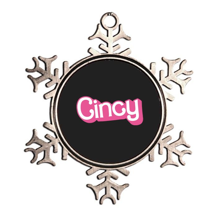 Cincy Fashion Doll Parody Metallic Star Ornament