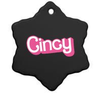 Cincy Fashion Doll Parody Ceramic Star Ornament