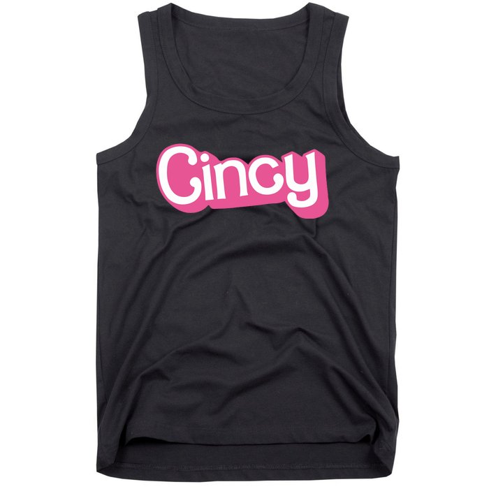 Cincy Fashion Doll Parody Tank Top