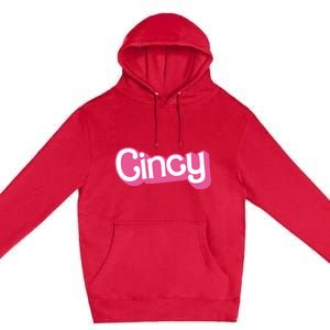 Cincy Fashion Doll Parody Premium Pullover Hoodie