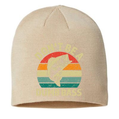 Catchy Fishing– Don’T Be Dumb Bass For Dads Sustainable Beanie