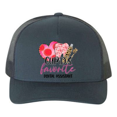 Cupid's Favorite Dental Assistant Dentist Valentines Day Gift Yupoong Adult 5-Panel Trucker Hat