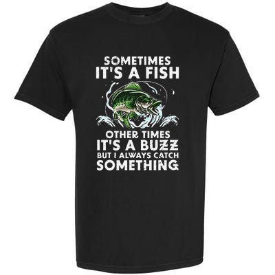 Cool Fishing Design For  Fishing Rod Fish Fisherman Garment-Dyed Heavyweight T-Shirt