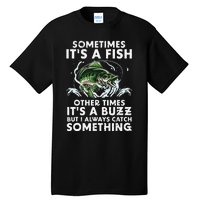 Cool Fishing Design For  Fishing Rod Fish Fisherman Tall T-Shirt