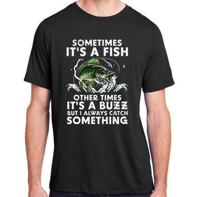 Cool Fishing Design For  Fishing Rod Fish Fisherman Adult ChromaSoft Performance T-Shirt