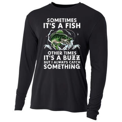 Cool Fishing Design For  Fishing Rod Fish Fisherman Cooling Performance Long Sleeve Crew