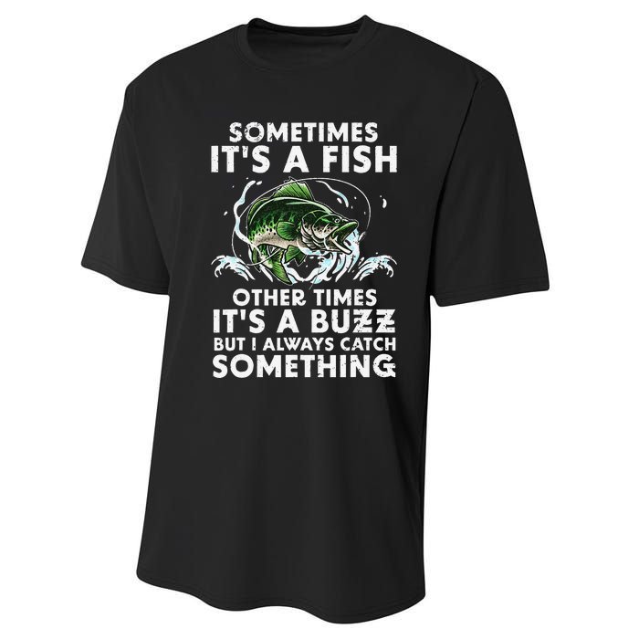 Cool Fishing Design For  Fishing Rod Fish Fisherman Performance Sprint T-Shirt