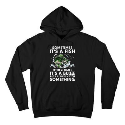 Cool Fishing Design For  Fishing Rod Fish Fisherman Tall Hoodie