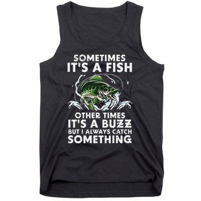 Cool Fishing Design For  Fishing Rod Fish Fisherman Tank Top