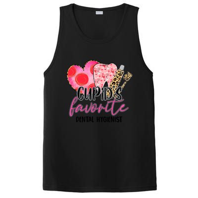 Cupid's Favorite Dental Hygients Dentist Valentines Day Funny Gift PosiCharge Competitor Tank