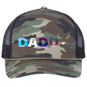 Christmas Frozen Dad And Mom Birthday Daddy Family Party Snowman Gift Retro Rope Trucker Hat Cap