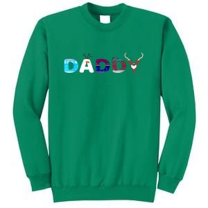 Christmas Frozen Dad And Mom Birthday Daddy Family Party Snowman Gift Sweatshirt