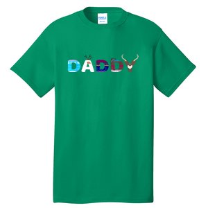 Christmas Frozen Dad And Mom Birthday Daddy Family Party Snowman Gift Tall T-Shirt