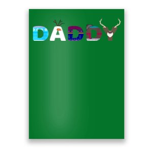 Christmas Frozen Dad And Mom Birthday Daddy Family Party Snowman Gift Poster