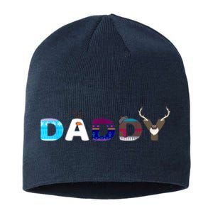 Christmas Frozen Dad And Mom Birthday Daddy Family Party Snowman Gift Sustainable Beanie