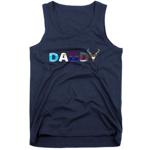 Christmas Frozen Dad And Mom Birthday Daddy Family Party Snowman Gift Tank Top