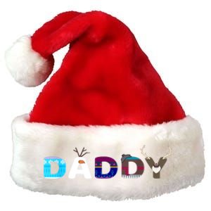 Christmas Frozen Dad And Mom Birthday Daddy Family Party Snowman Gift Premium Christmas Santa Hat