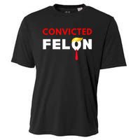 Convicted Felon Donald Trump Guilty Lock Him Up Trump Prison Cooling Performance Crew T-Shirt